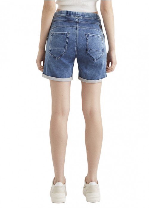 Anna Blue Denim Joggpants Shorts