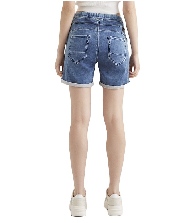 Anna Blue Denim Joggpants Shorts