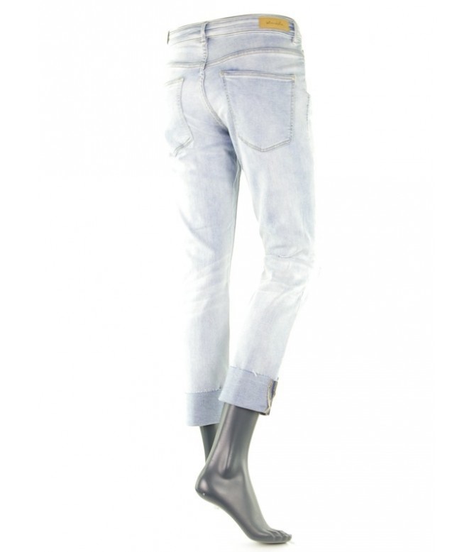 Bseda Casual Bleached Destroyed Jeans