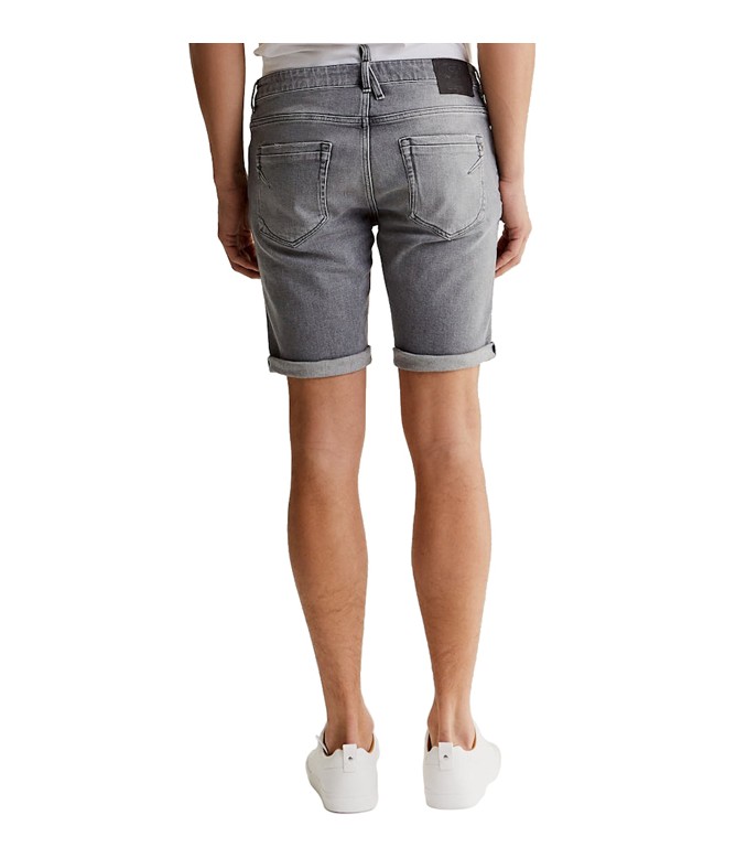 Dennis Grey Jeans Shorts Herren