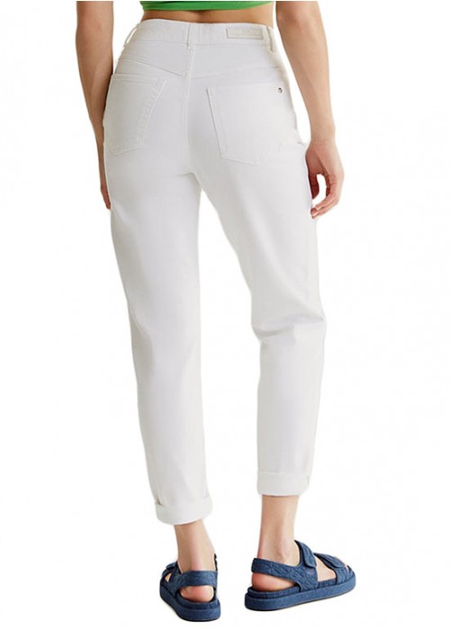 Lynn White High Waist Jeans