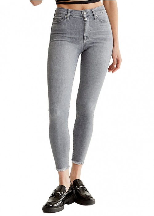 Lina Stone Grey Skinny Jeans