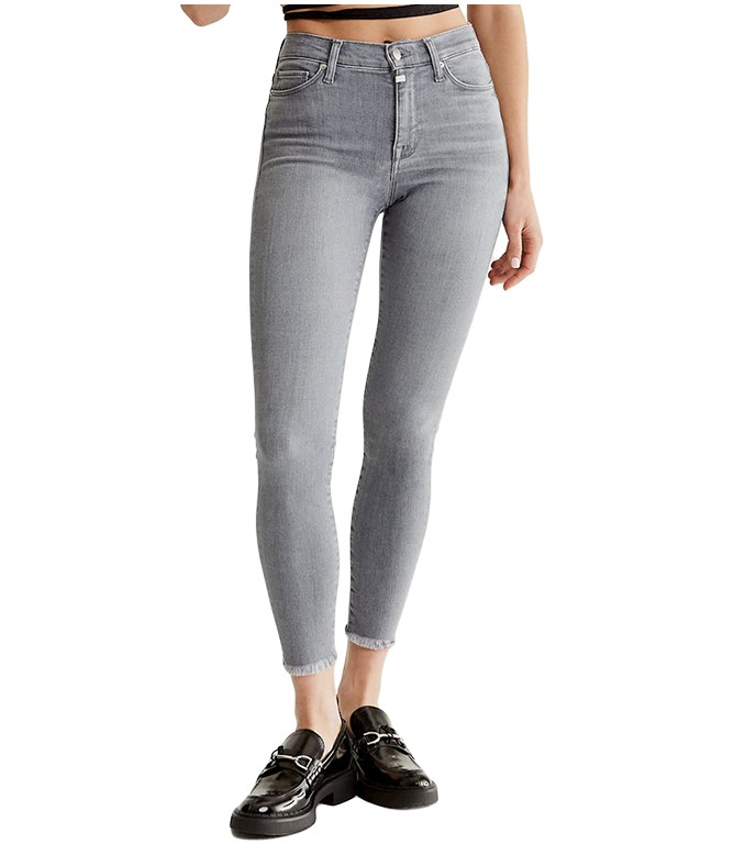 Lina Stone Grey Skinny Jeans