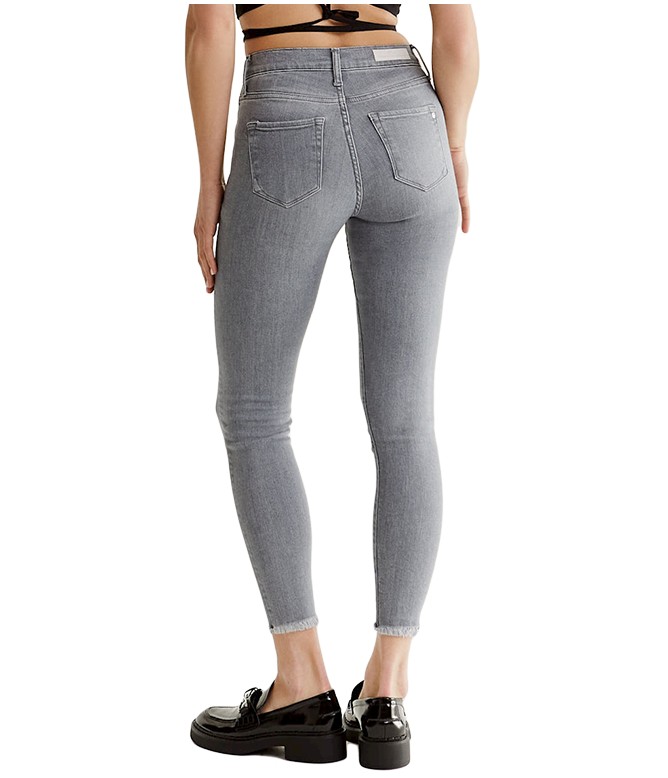 Lina Stone Grey Skinny Jeans