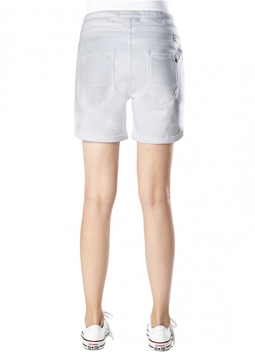 Anna White Joggpants Shorts Weiß