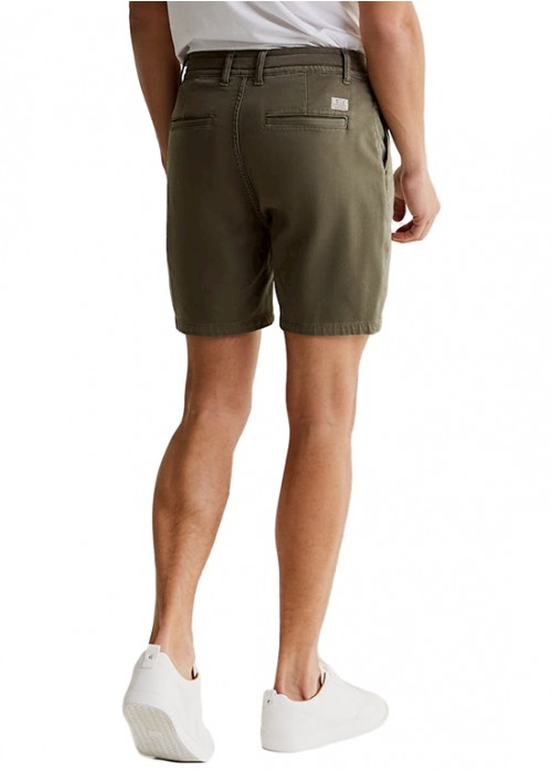 James Dark Khaki Jeans Shorts Herren