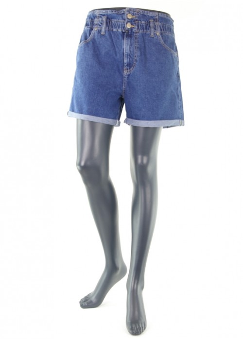 Elisa Medium Blue Denim Jeans Shorts