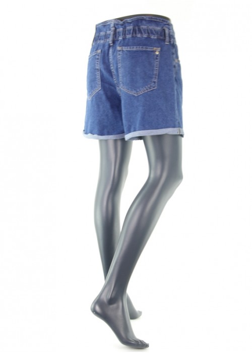 Elisa Medium Blue Denim Jeans Shorts