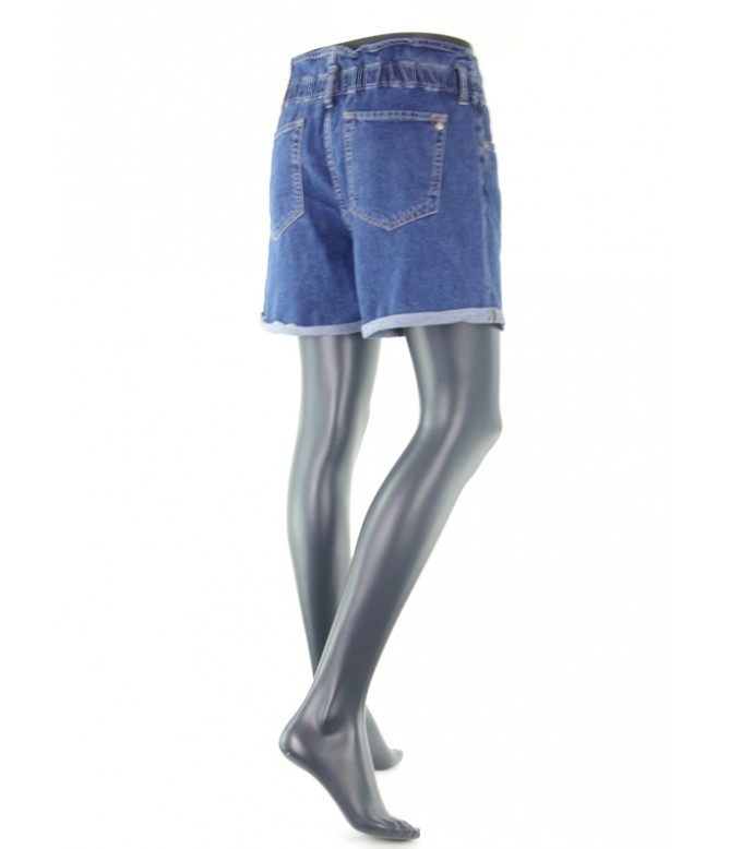 Elisa Medium Blue Denim Jeans Shorts