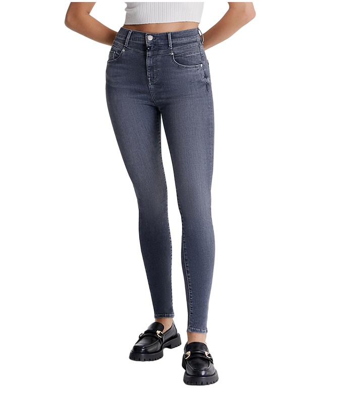 Lisa Smoke Grey Reshape Super Skinny