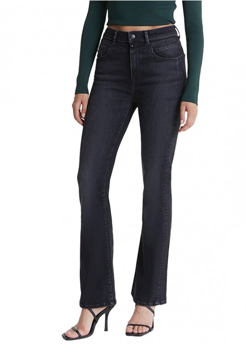 Matilda Black Ultra High Waist Flare