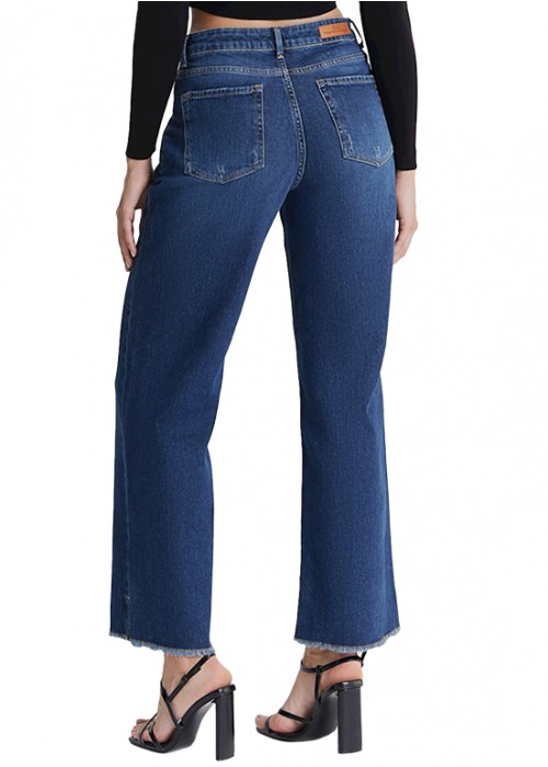 Sandra Astra Blue Vintage Culotte Jeans