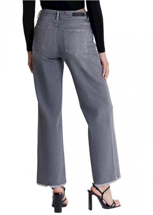 Sandra Smoke Grey Vintage Culotte Jeans