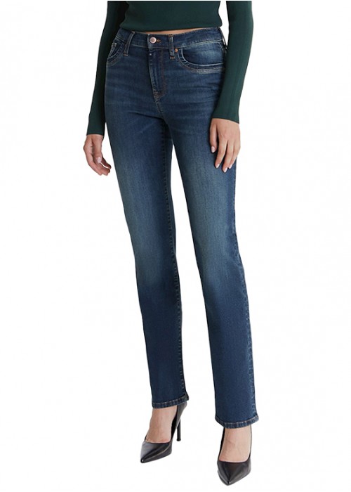 Hannah Green Way Straight Denim Jeans