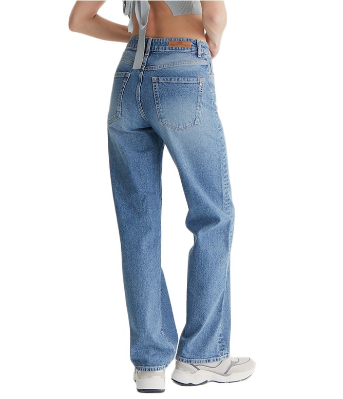 Sara Medium Blue Jeans Damen