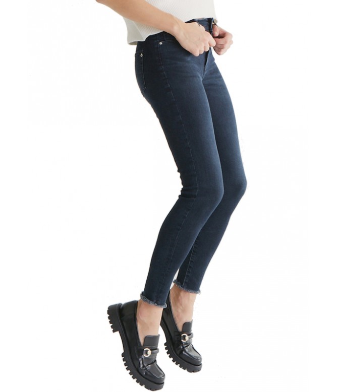 Cup of Joe - Lina Blue Black Skinny COJ Jeans