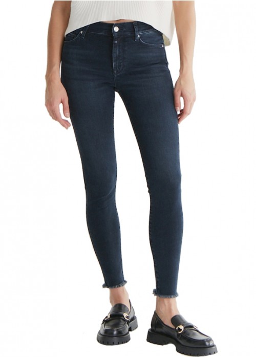 Cup of Joe - Lina Blue Black Skinny COJ Jeans