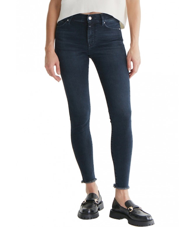 Cup of Joe - Lina Blue Black Skinny COJ Jeans