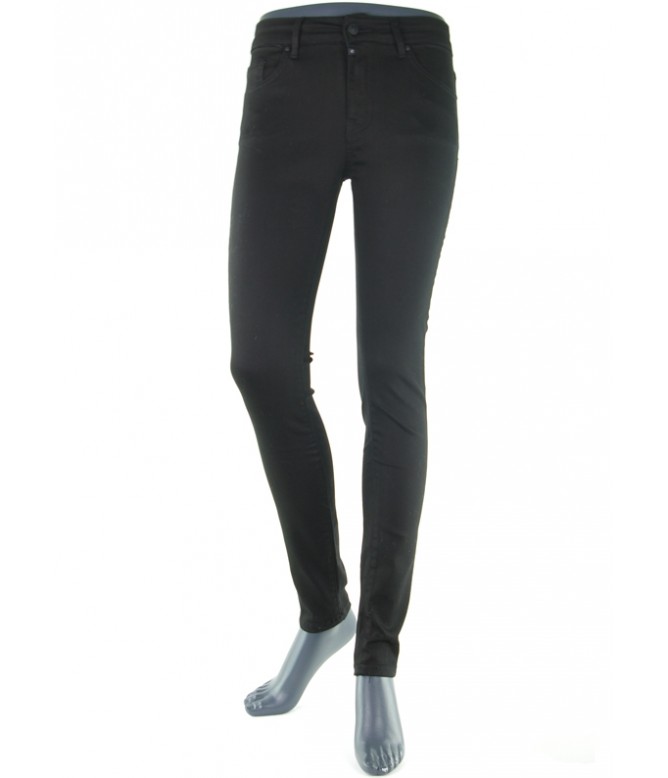 Sylvia Stay Black High Waist Super Skinny Jeans