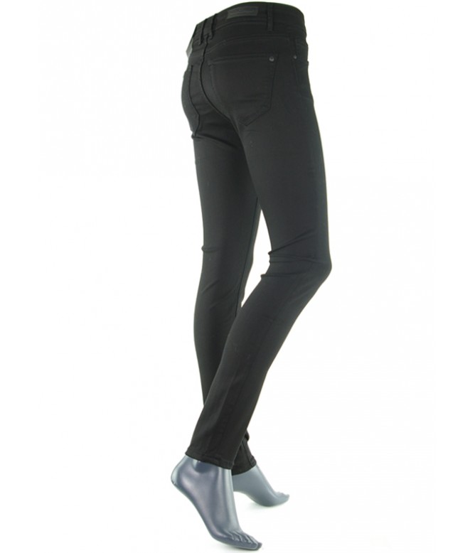 Sylvia Stay Black High Waist Super Skinny Jeans