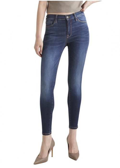 Sophia Dark Vintage Blue High Waist Jeans