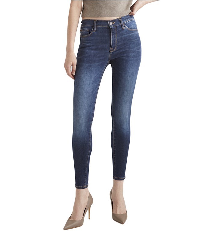 Sophia Dark Vintage Blue High Waist Jeans