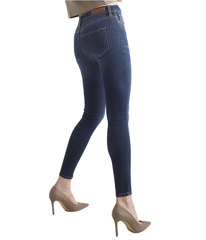 Sophia Dark Vintage Blue High Waist Jeans