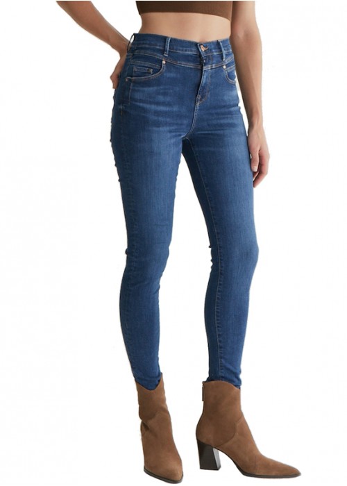 Lisa Dark Blue Vintage Reshape Super Skinny