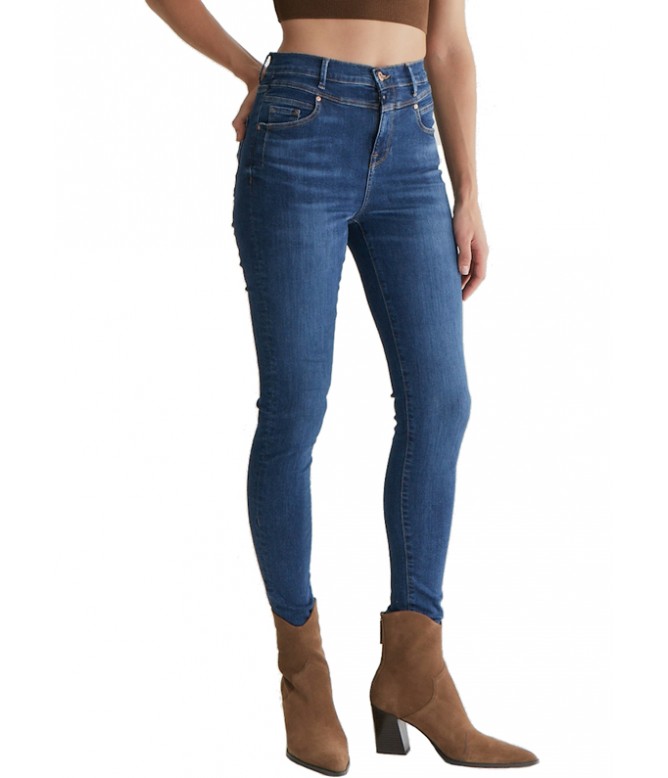 Lisa Dark Blue Vintage Reshape Super Skinny