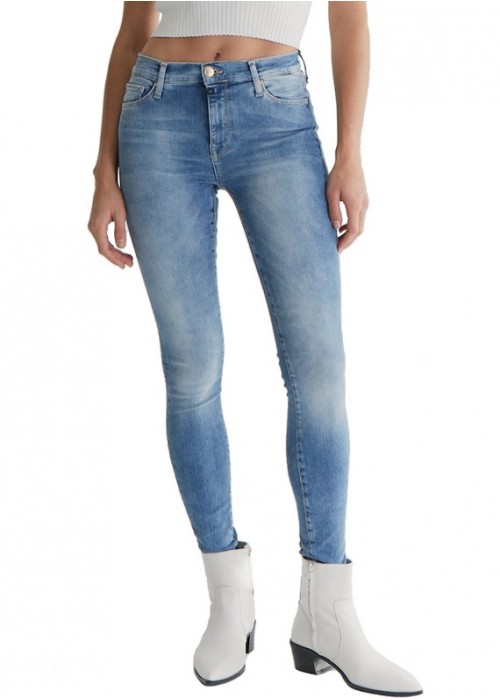 Sophia Medium Blue High Waist Jeans