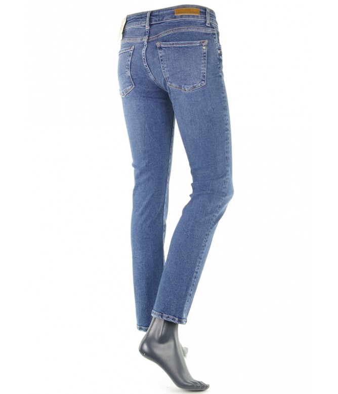 Nicole Dark Blue Straight Denim Jeans