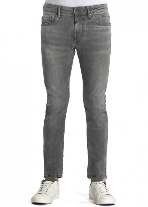 Leo Grey Vintage Slim Fit Wellflex Herren