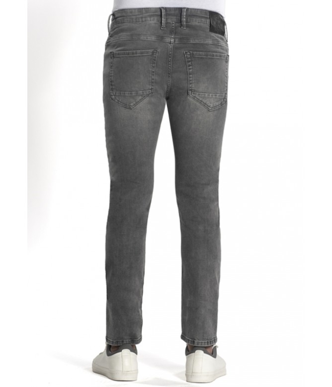 Leo Grey Vintage Slim Fit Wellflex Herren