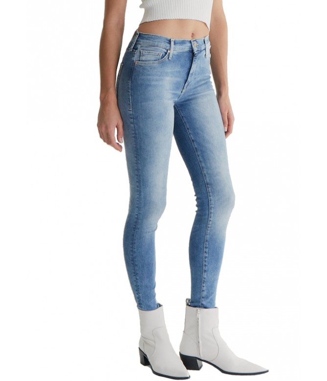 Sophia Medium Blue High Waist Jeans