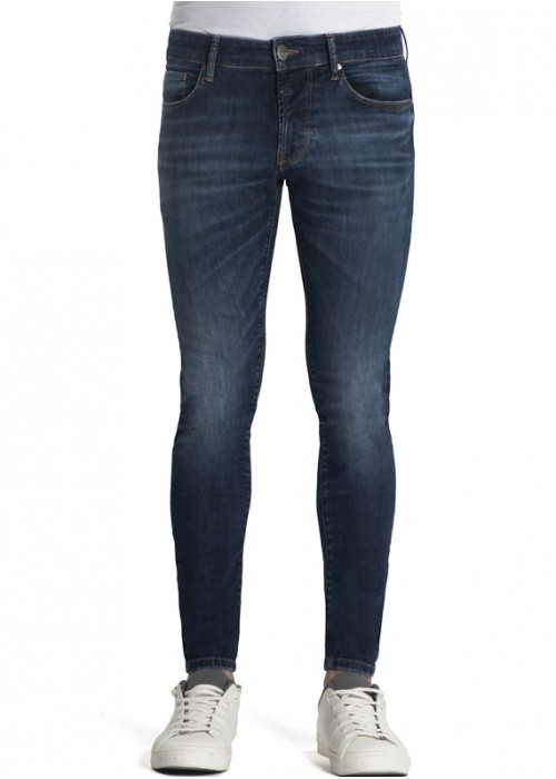 Cup of Joe - Patrick Space Blue Slim Wellflex Skinny Jeans Dunkelblau Herren