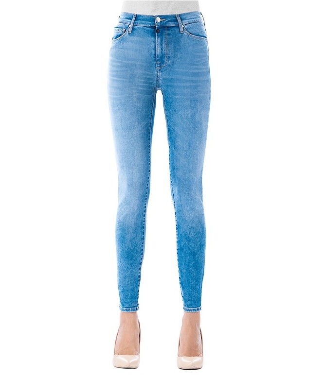 Sophia Ceramic Blue High Waist Jeans