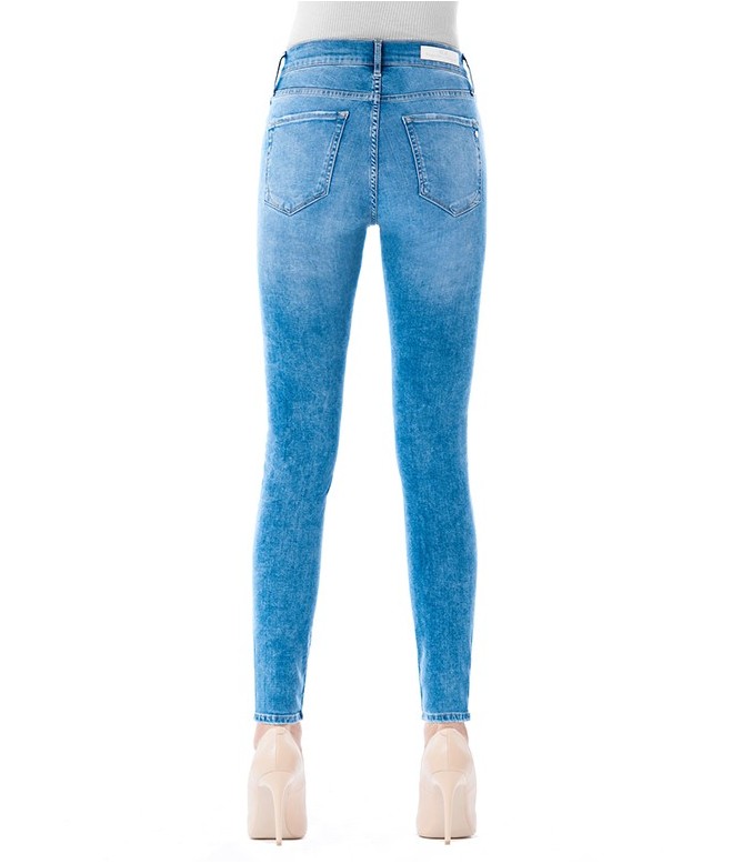 Sophia Ceramic Blue High Waist Jeans