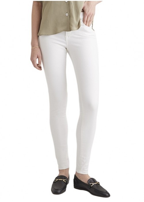 Sophia White High Waist Jeans Weiß