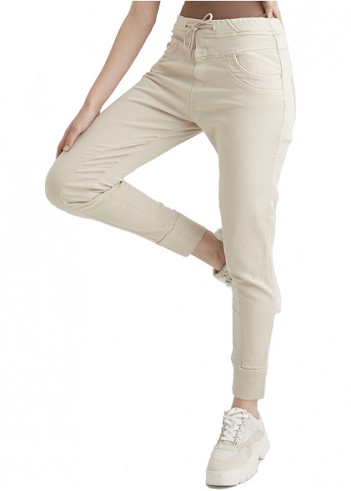 Mila Sand Joggpants Beige