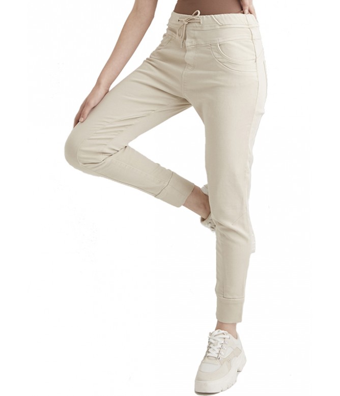 Mila Sand Joggpants Beige