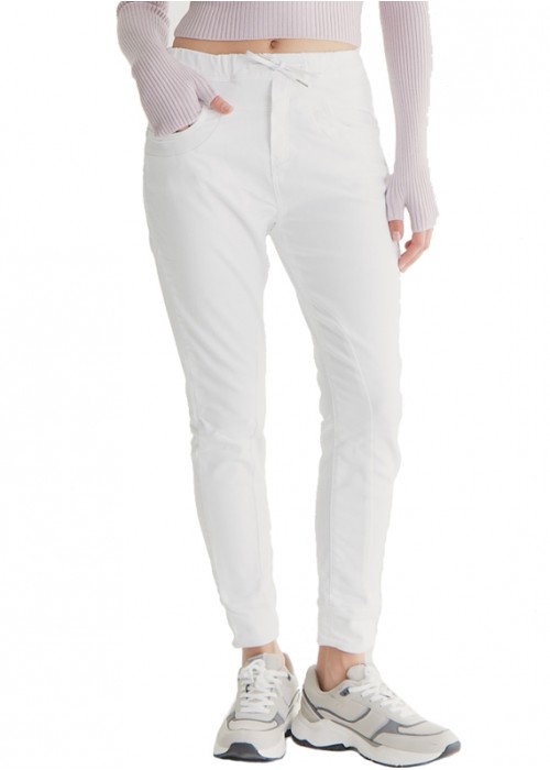 Mila White Joggpants