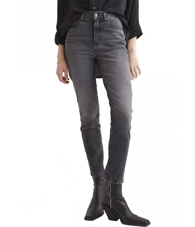 Lynn Coal Black Vintage High Waist Jeans