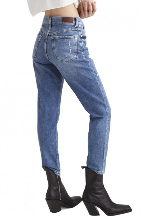 Lynn Blue Vintage High Waist Jeans