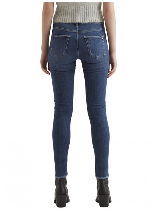 Lina Dark Blue Skinny Jeans