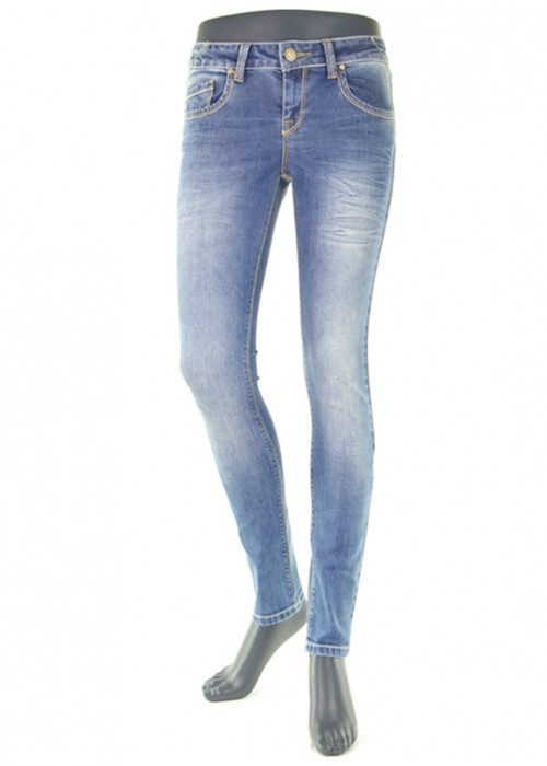 Big Blue - Janet Lia Skinny Hellblau 5543 Vorderansicht Big Blue - Janet Lia Skinny Hellblau 5543 Vorderansicht