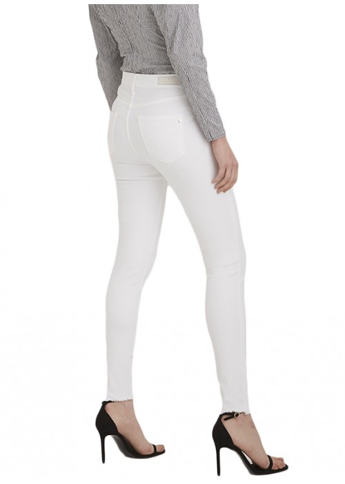 Lina White Skinny Jeans