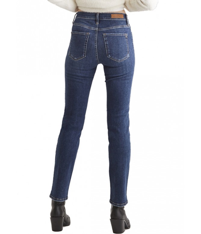 Hannah True Blue Straight Denim Jeans