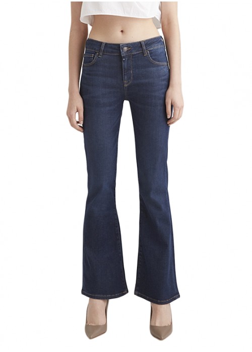 Laura Dark Blue Vintage Bootcut Jeans