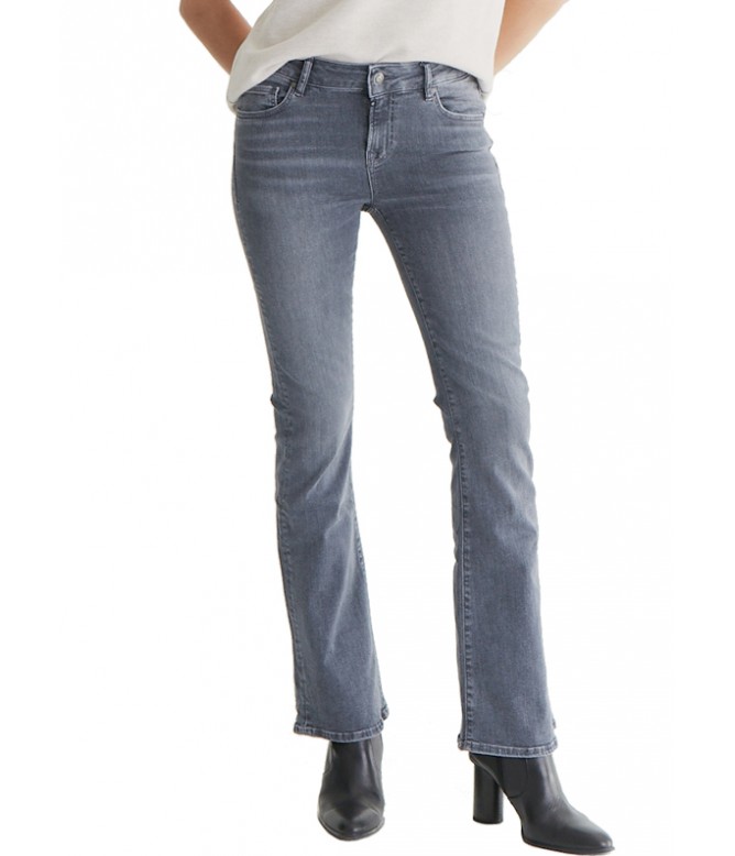Laura Smoke Grey Bootcut Jeans