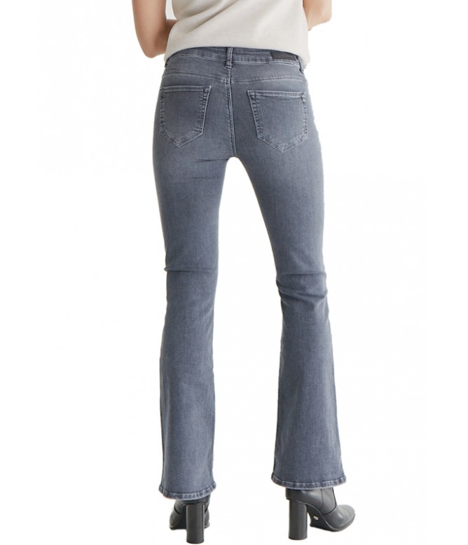 Laura Smoke Grey Bootcut Jeans